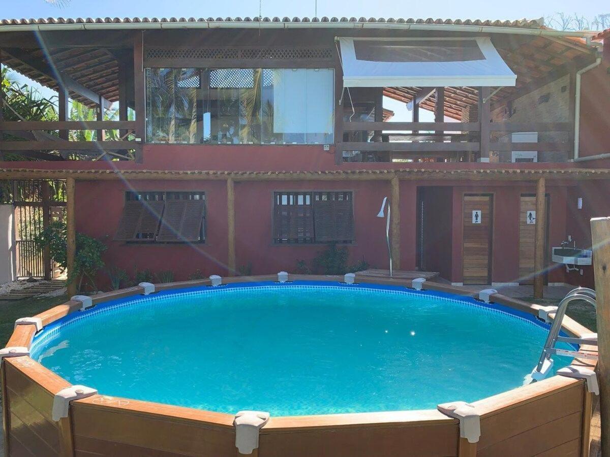 Casa De Frente Para A Praia - Arraial D' Ajuda Porto Seguro Bagian luar foto