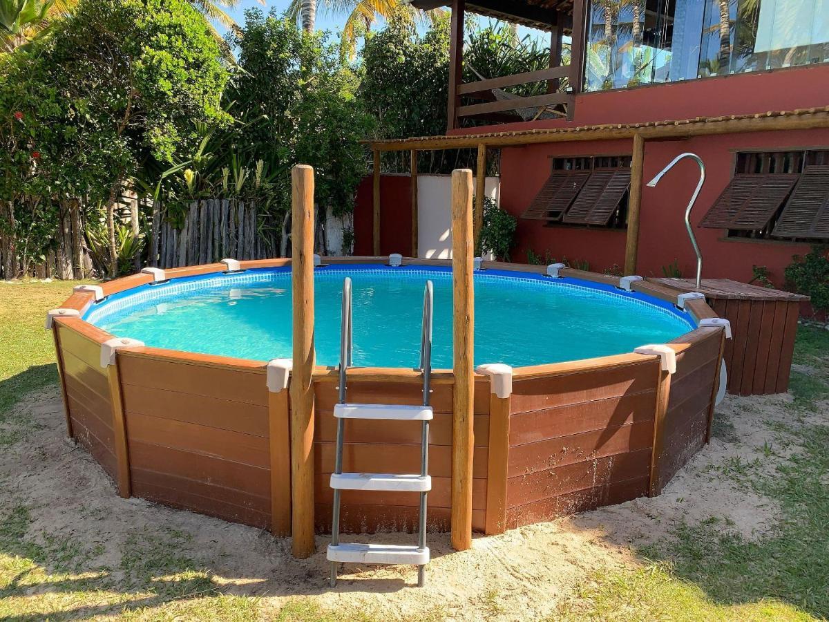 Casa De Frente Para A Praia - Arraial D' Ajuda Porto Seguro Bagian luar foto