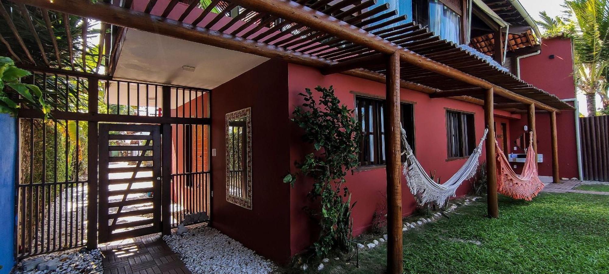Casa De Frente Para A Praia - Arraial D' Ajuda Porto Seguro Bagian luar foto