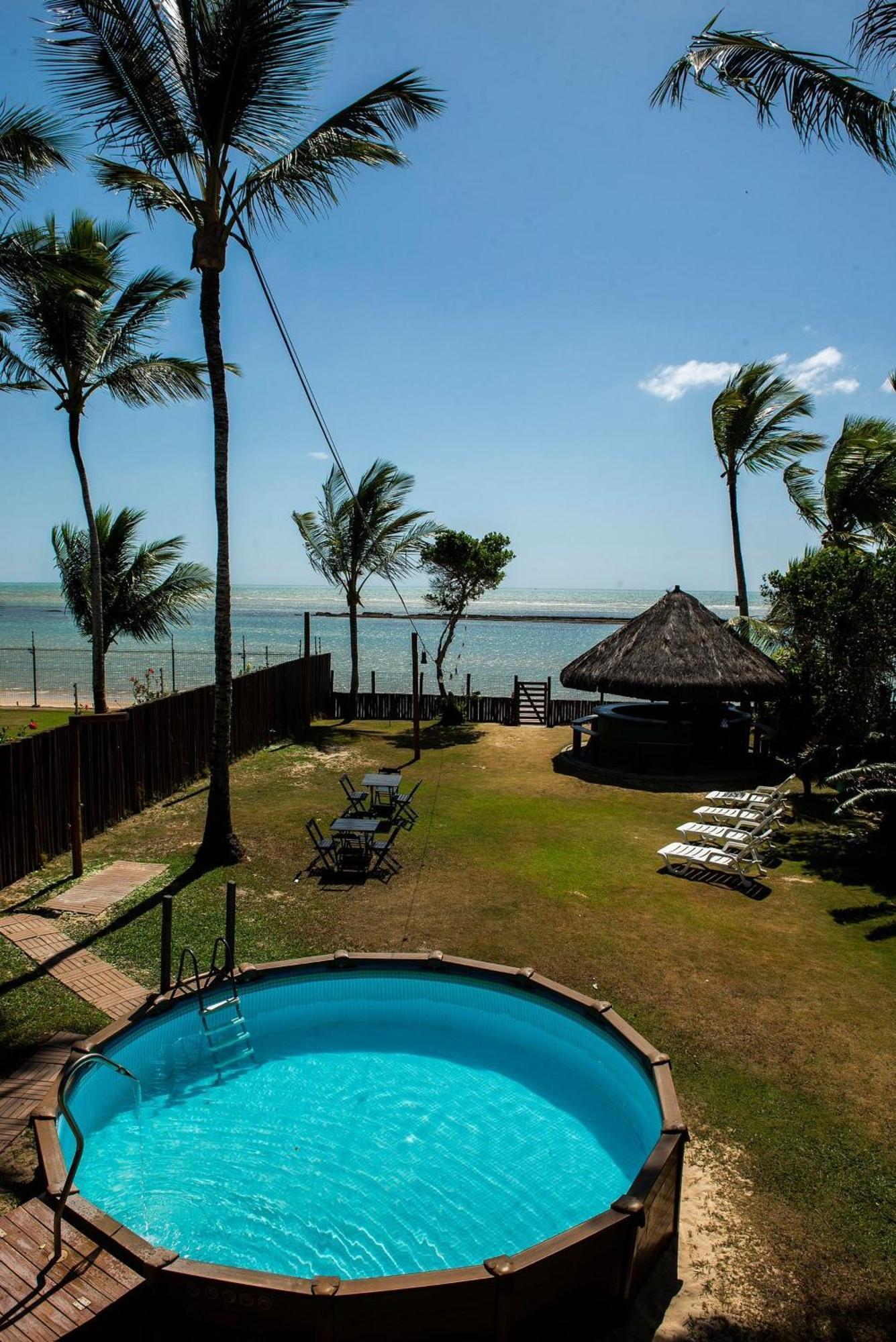 Casa De Frente Para A Praia - Arraial D' Ajuda Porto Seguro Bagian luar foto