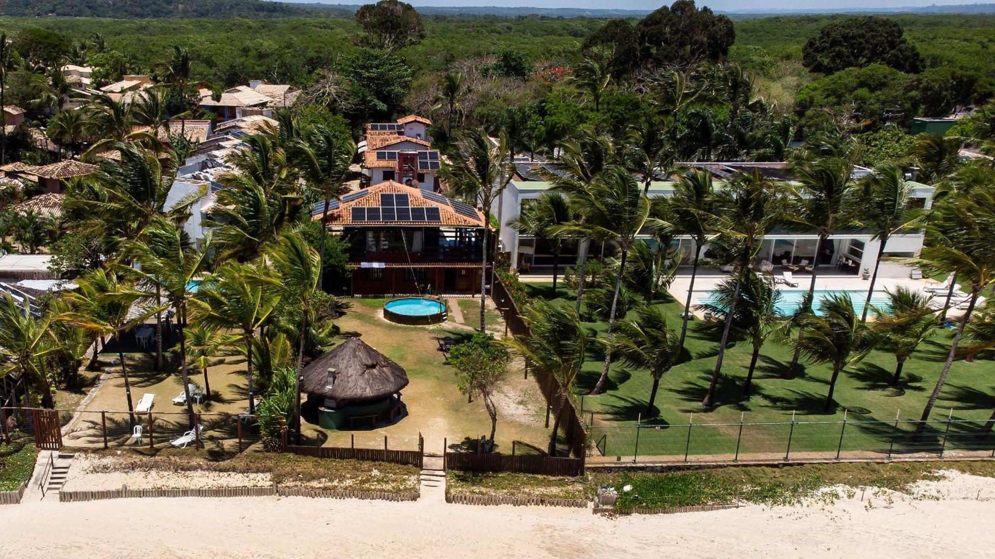 Casa De Frente Para A Praia - Arraial D' Ajuda Porto Seguro Bagian luar foto