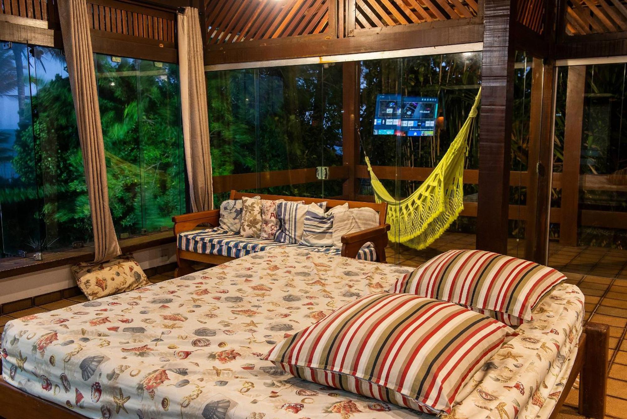 Casa De Frente Para A Praia - Arraial D' Ajuda Porto Seguro Bagian luar foto